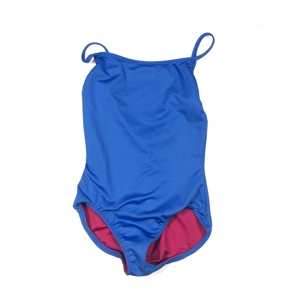 GIRLS REVERSIBLE SWIMSUIT SIZE 6/7